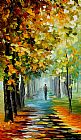 Leonid Afremov THE MUSIC OF THE FALL